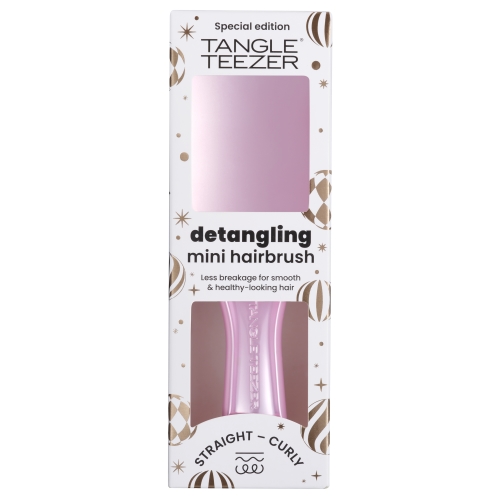 Tangle Teezer Ultimate Detangler Mini Chrome Pink Satin