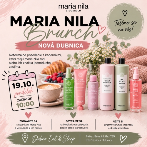 Maria Nila Brunch Nová Dubnica 19.10.2026