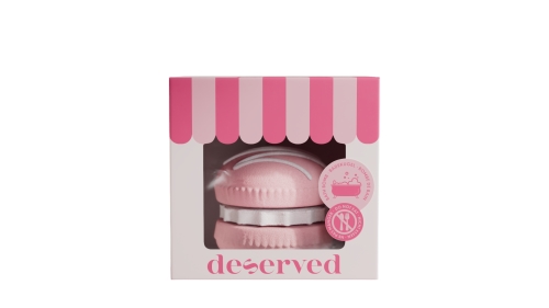Deserved Bath Bomb Raspberry Vanilla Macaron